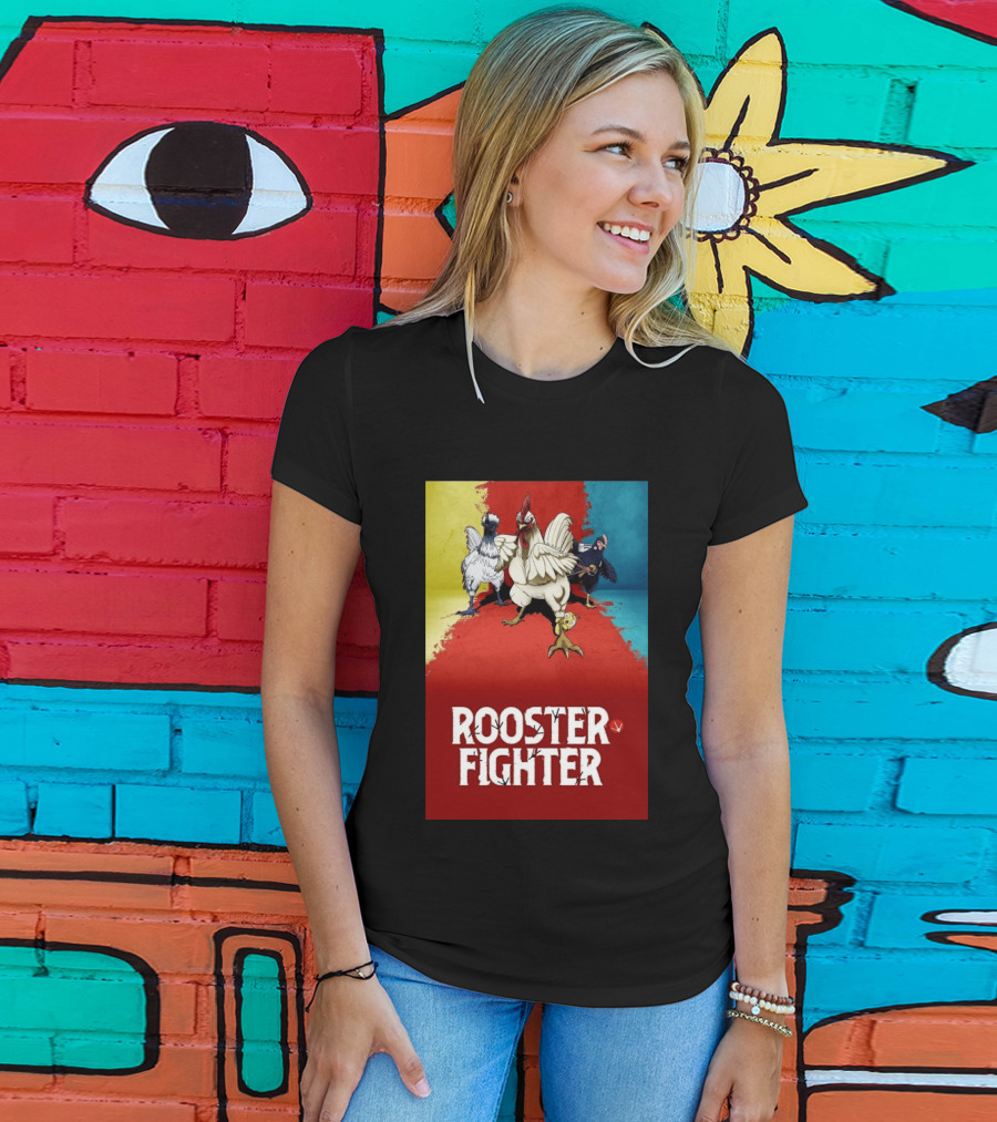 Keiji Rooster Fighter Manga Anime Adventures T-Shirt