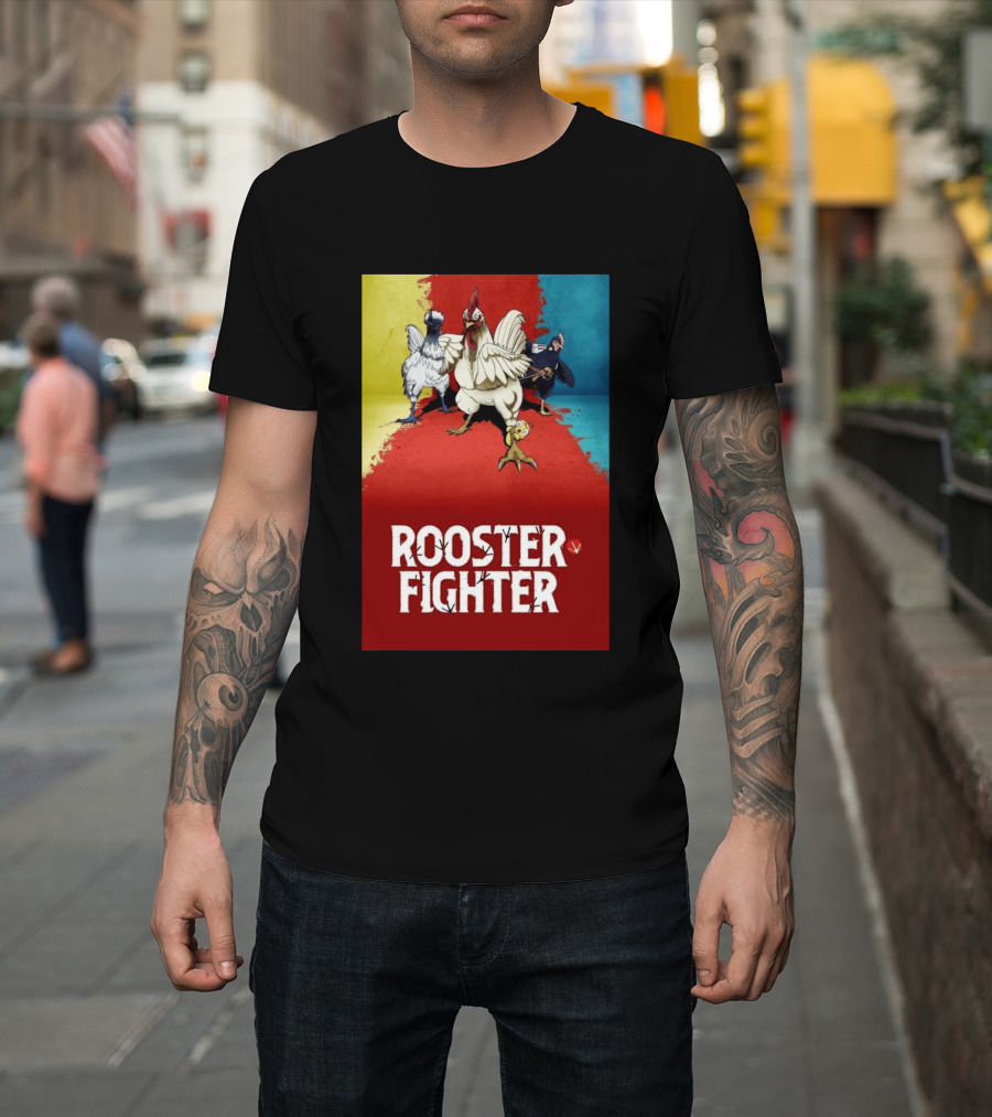 Keiji Rooster Fighter Manga Anime Adventures T-Shirt