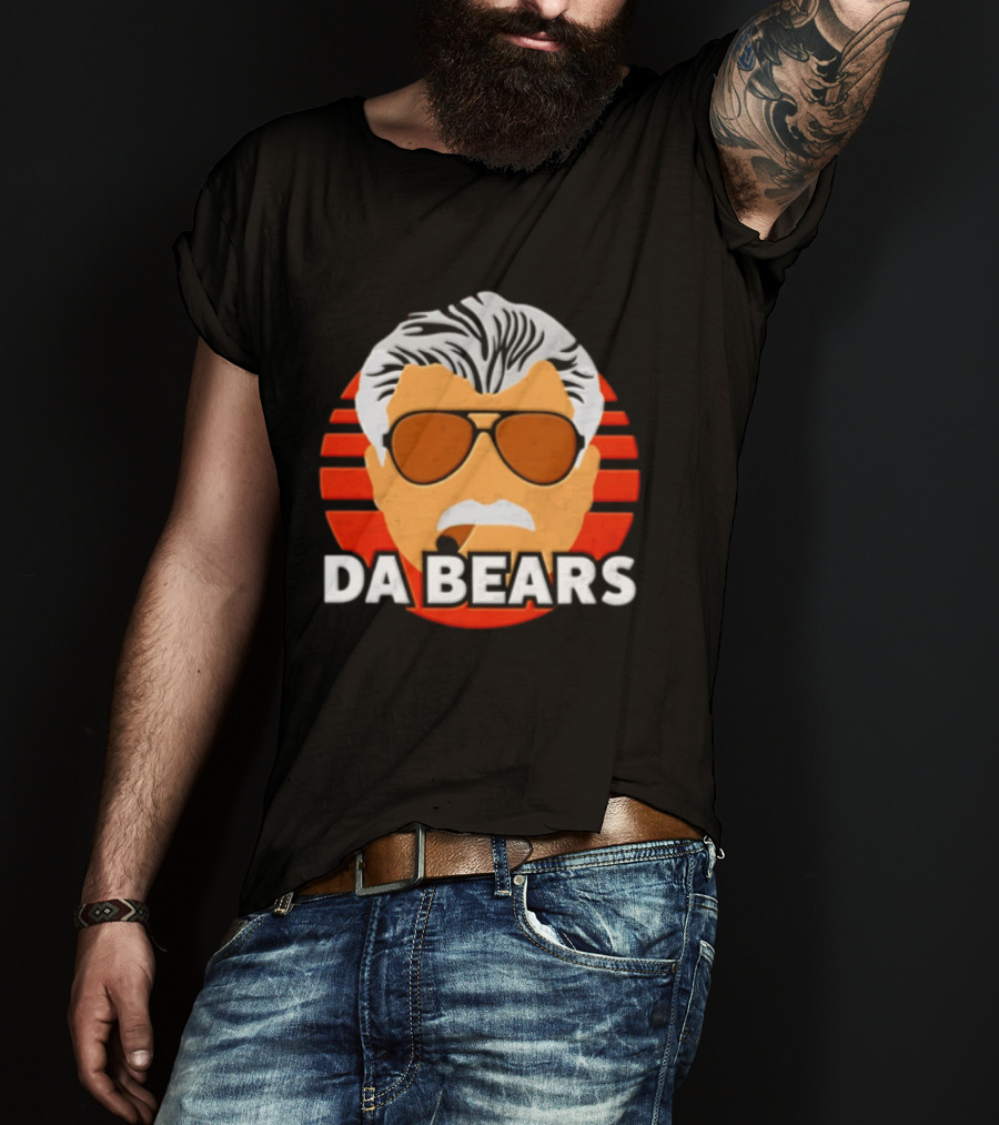 Mike Ditka Da Bears Da Coach Sunglasses Cigar T-Shirt