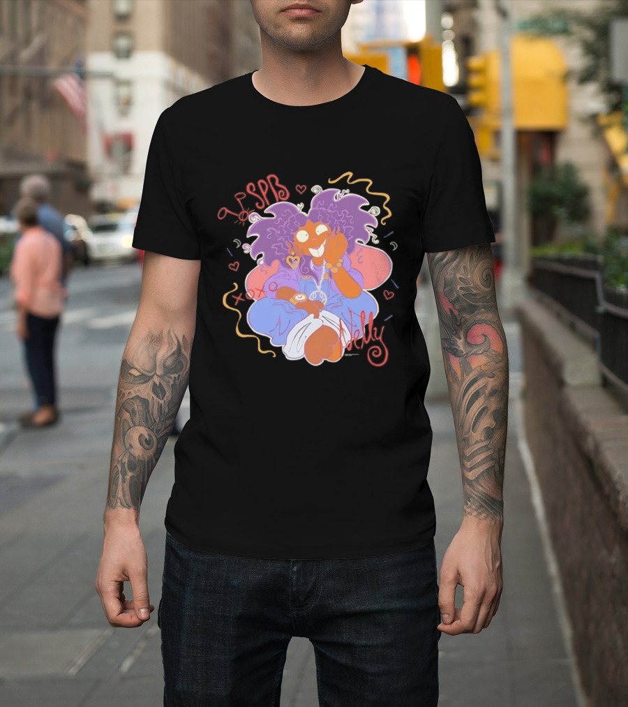 Nelly SPB XOXO 90s Cartoon Style Retro Charm T-Shirt