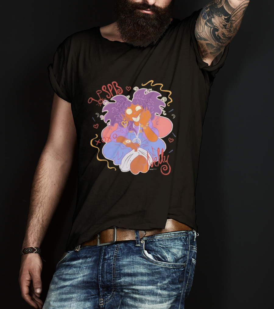 Nelly SPB XOXO 90s Cartoon Style Retro Charm T-Shirt