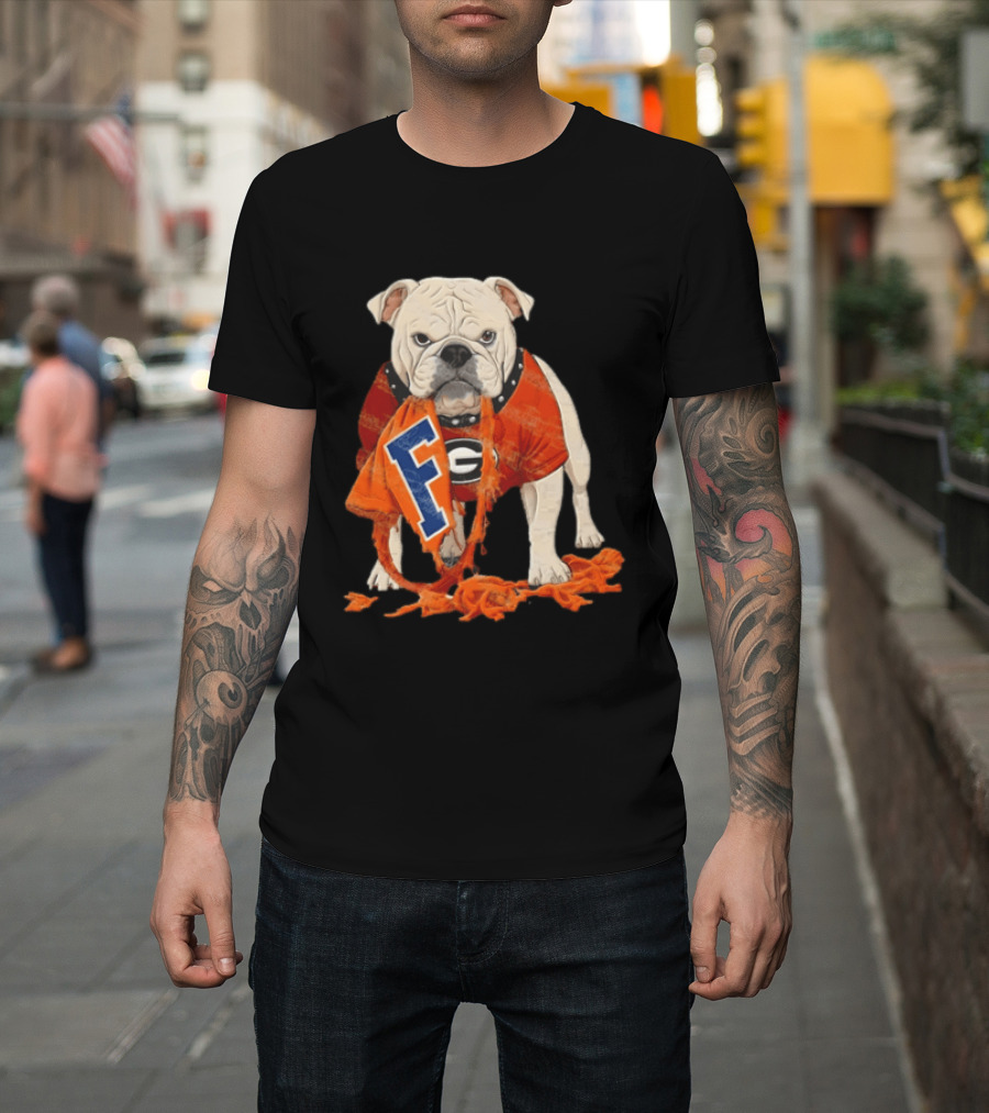 Dawgs Rivalry UGA Bulldogs Defeat Florida Gators Showdown T-Shirt