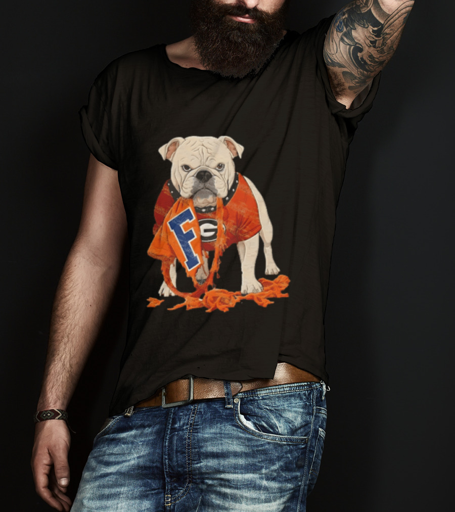 Dawgs Rivalry UGA Bulldogs Defeat Florida Gators Showdown T-Shirt