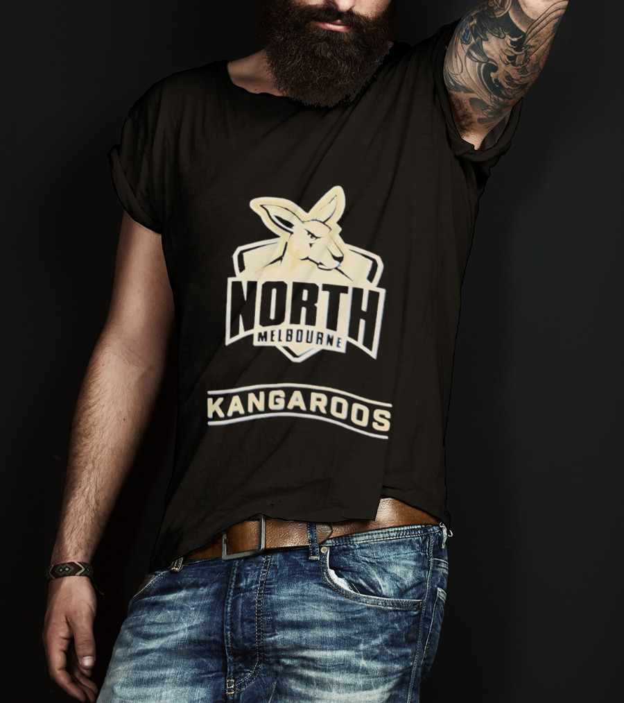 North Melbourne Kangaroos AFL Australian Football League Team T-Shirt