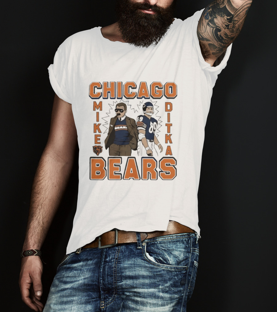 Chicago Bears Mike Ditka 89 Player T-Shirt
