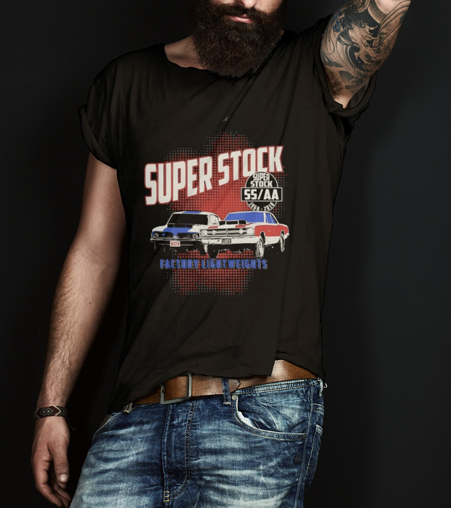 Super Stock SS AA Factory Lightweights 1968 2018 Classic Car Racers T-Shirt