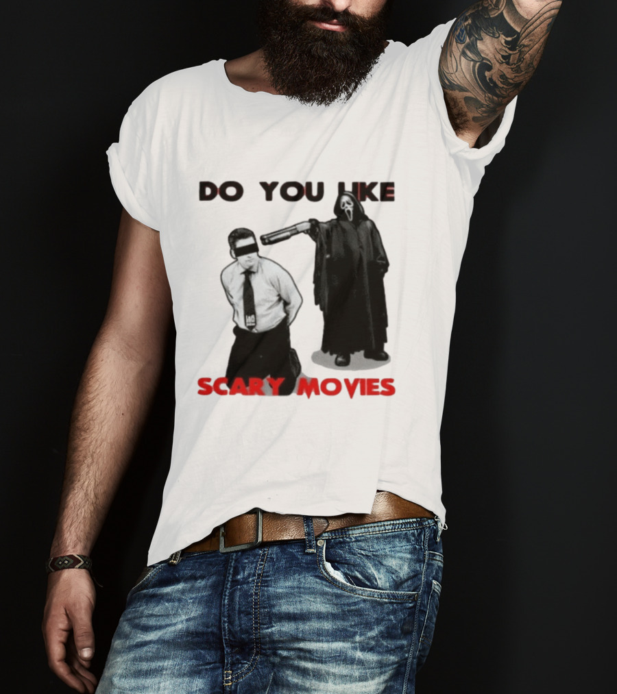 Ghostface Do You Like Scary Movies Bootleg T-Shirt