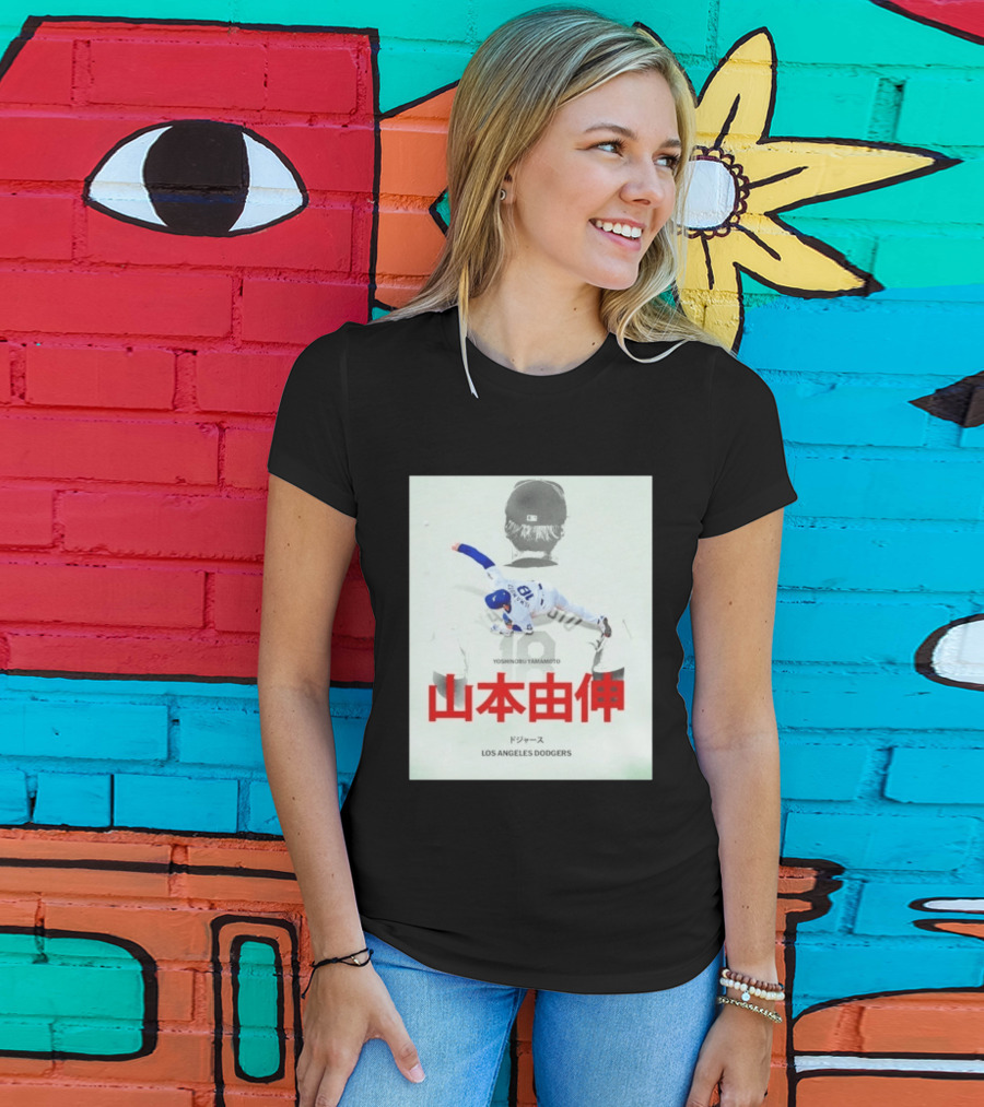 Yoshinobu Yamamoto No 18 Los Angeles Dodgers T-Shirt