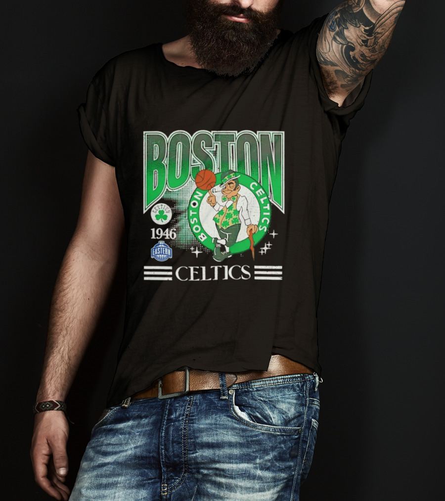 Boston Celtics 1946 Vintage Eastern Conference Basketball T-Shirt