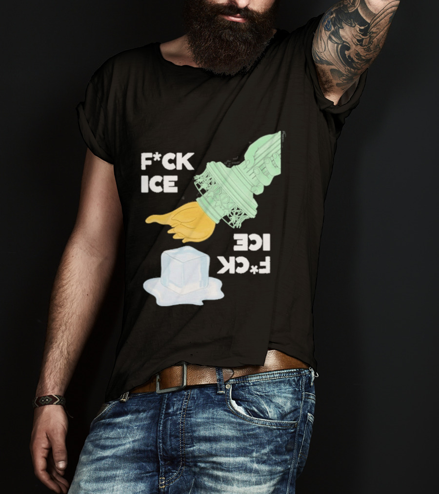 F*ck Ice Statue Of Liberty Protest Immigration T-Shirt