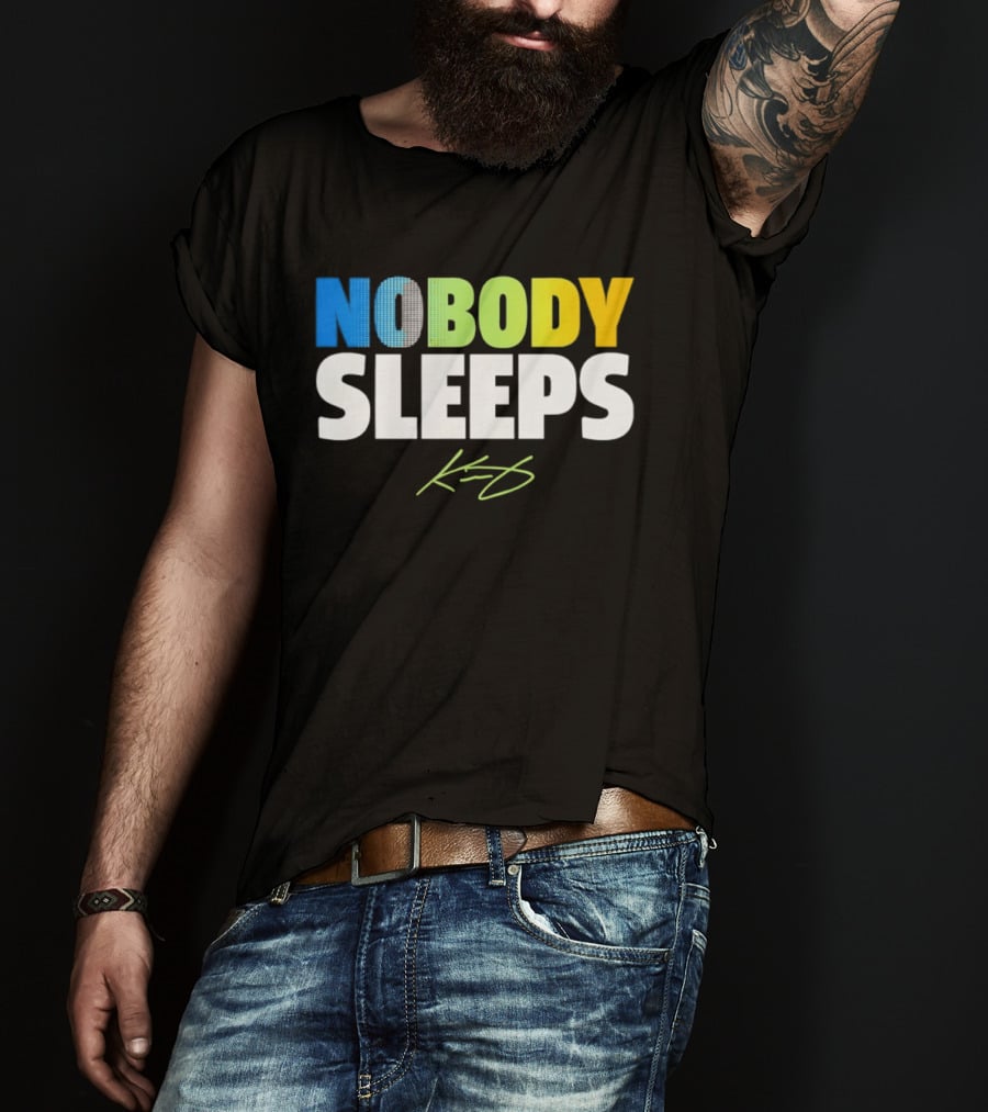 Nobody Sleeps KD Kevin Durant Signature T-Shirt