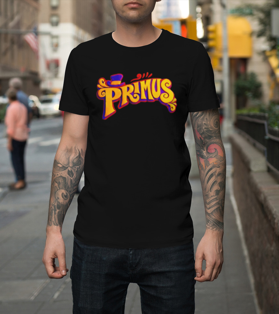 Primus Band Rock Music Top Hat T-Shirt