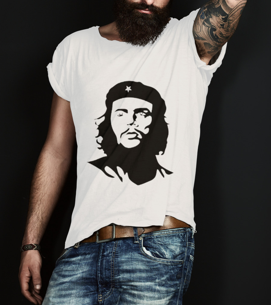Che Guevara Iconic Revolutionary Star Beret T-Shirt
