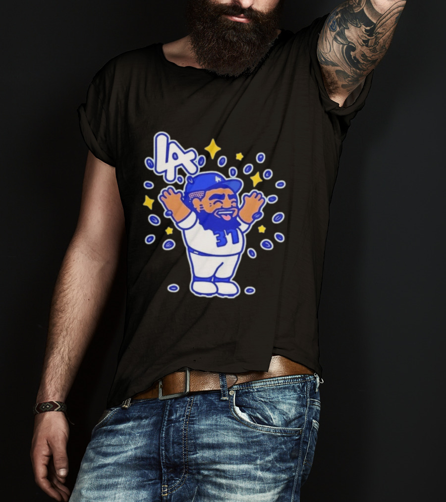 LA Dodgers 37 Chunkytani Mr Seeds Cartoon Shohei Ohtani T-Shirt