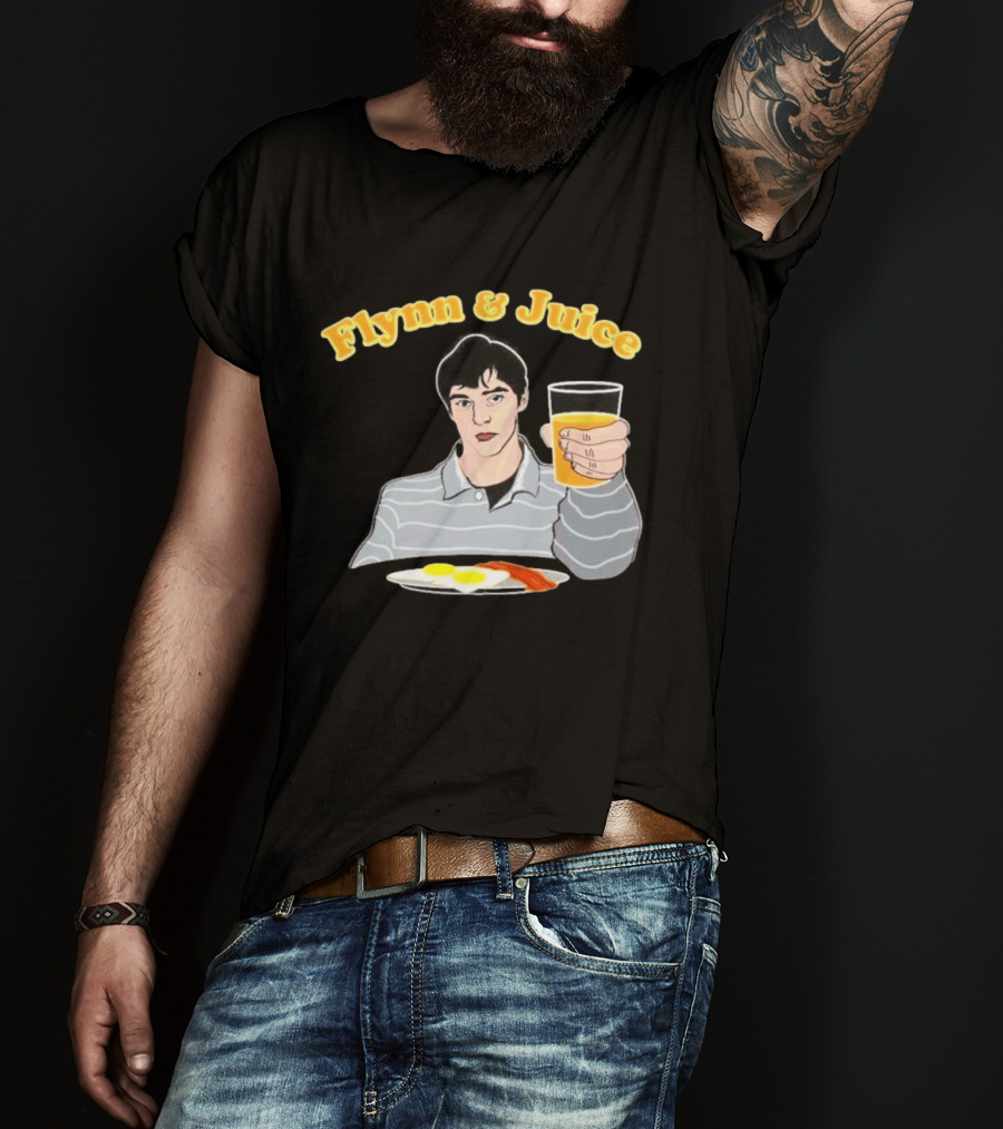 Flynn & Juice Walter White Jr Breaking Bad Breakfast Scene T-Shirt