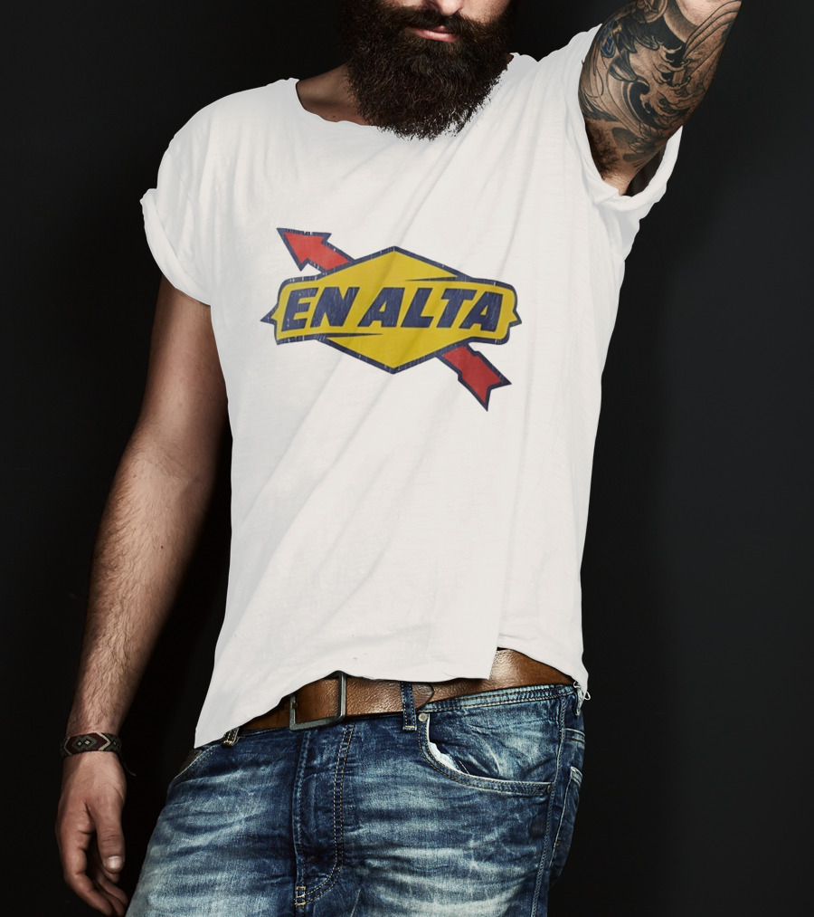EN ALTA Distressed Urban Streetwear Arrow T-Shirt