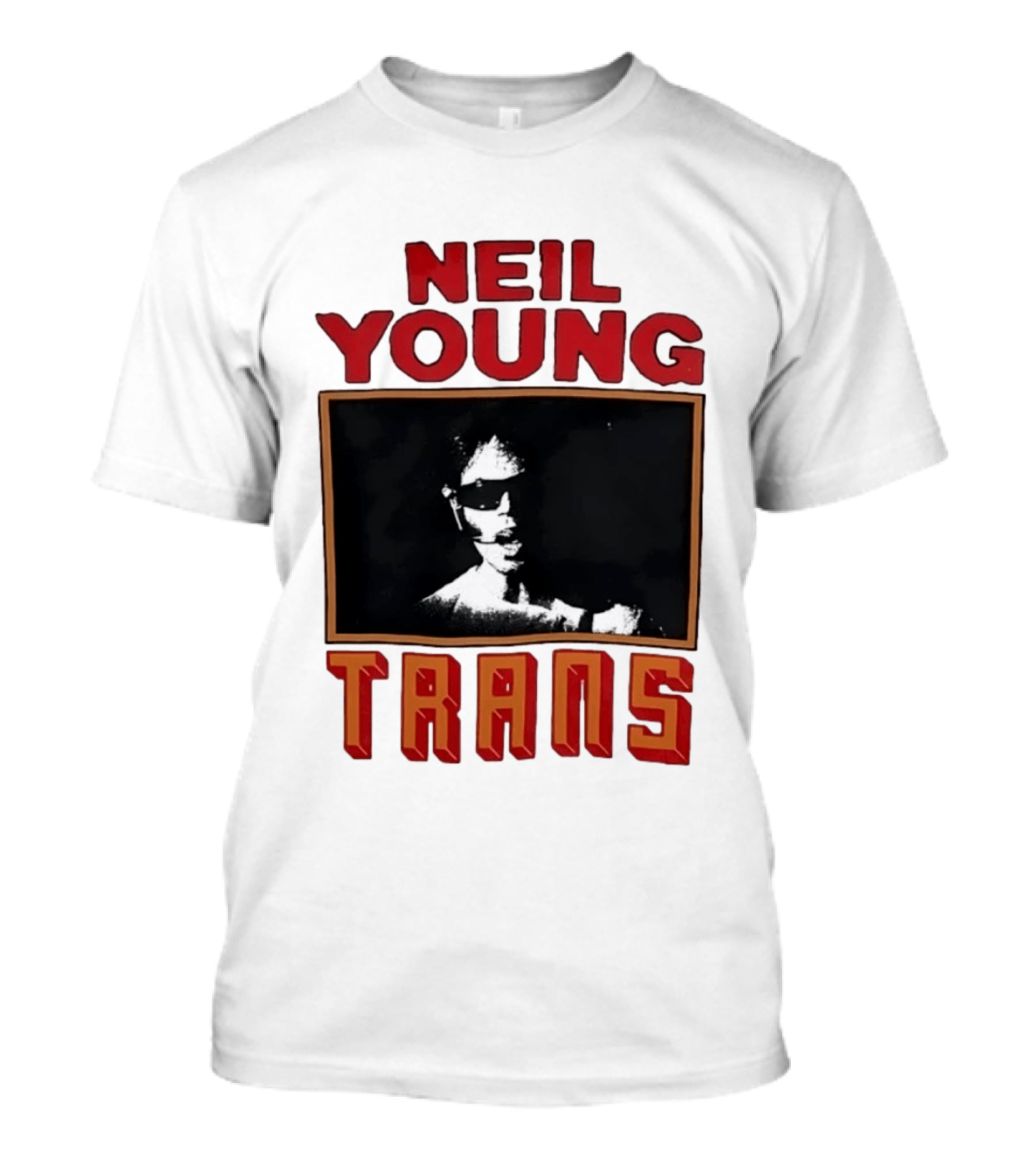 Neil Young Trans Album Cover T-Shirt