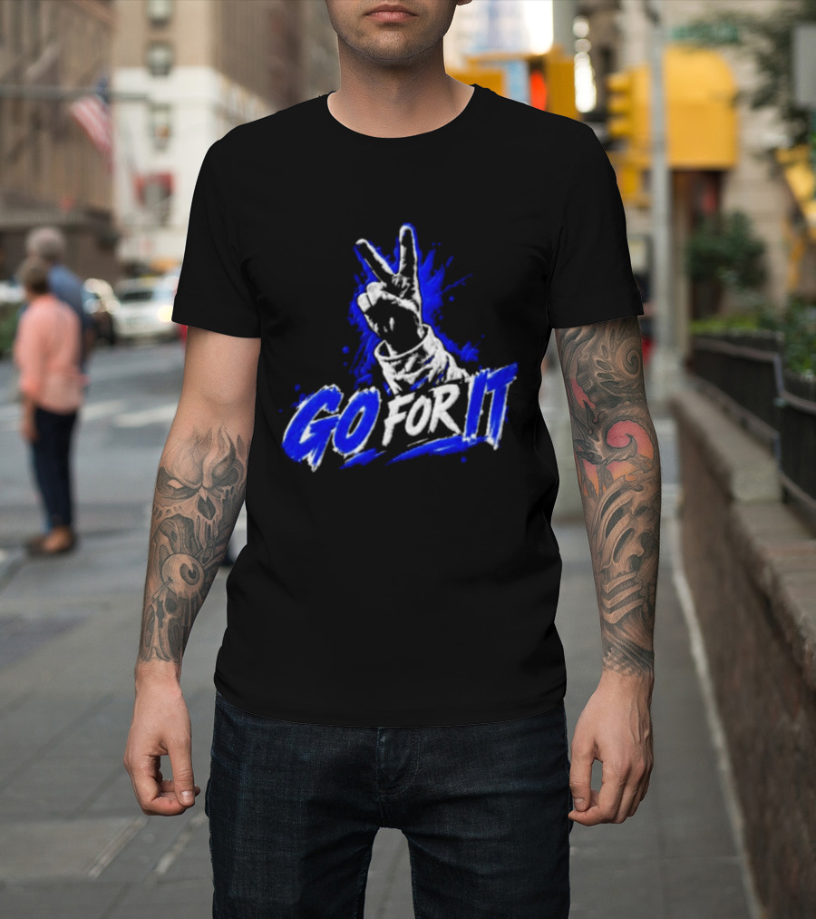 Kentucky Football Two Finger Peace Sign Coach Will Stein Go For It T-Shirt