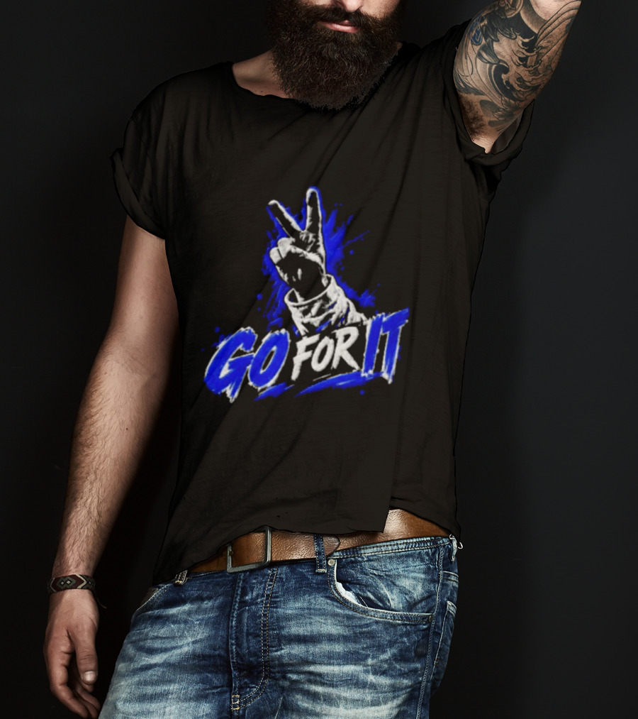 Kentucky Football Two Finger Peace Sign Coach Will Stein Go For It T-Shirt