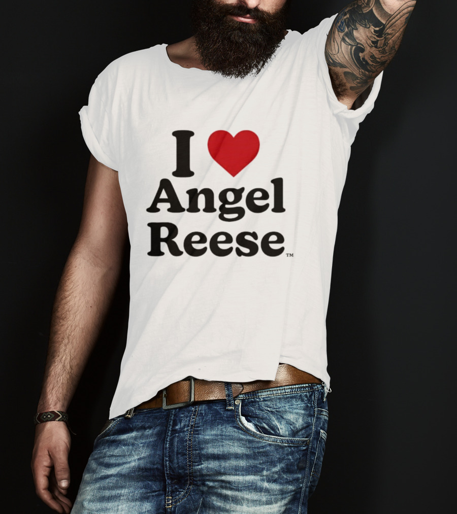 I Love Angel Reese Chicago Sky WNBA T-Shirt