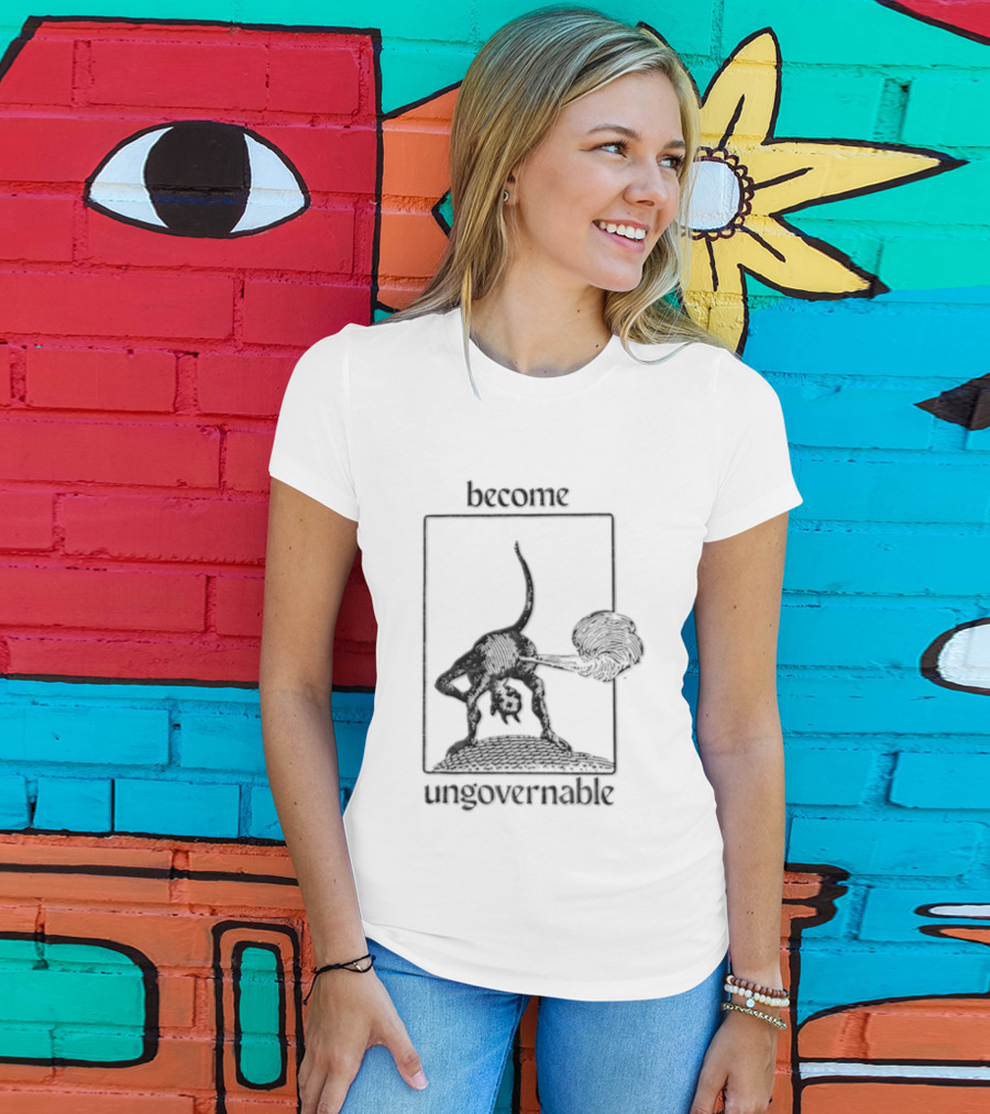 Become Ungovernable Fart Demon Anarchist T-Shirt