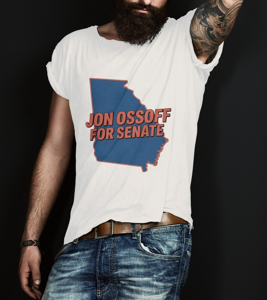 Jon Ossoff For Senate Georgia Map Election T-Shirt