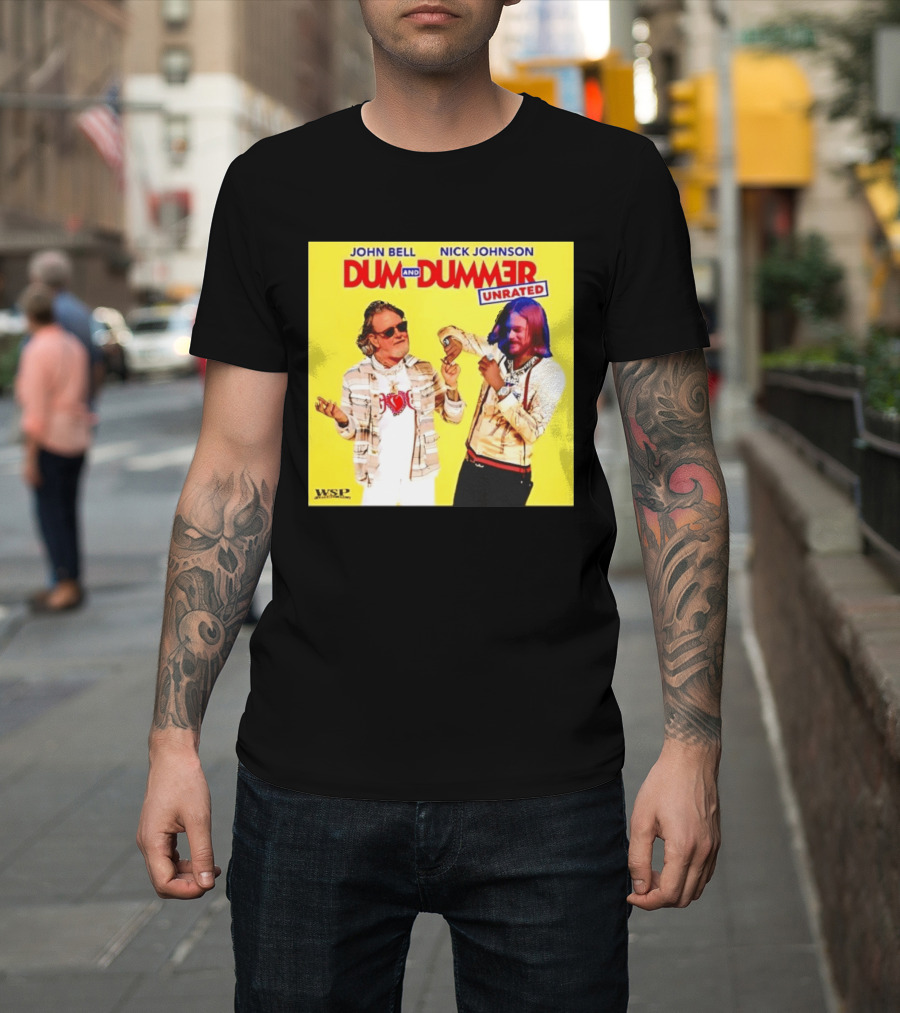 John Bell Nick Johnson Dum And Dummer Unrated MLB WSP T-Shirt