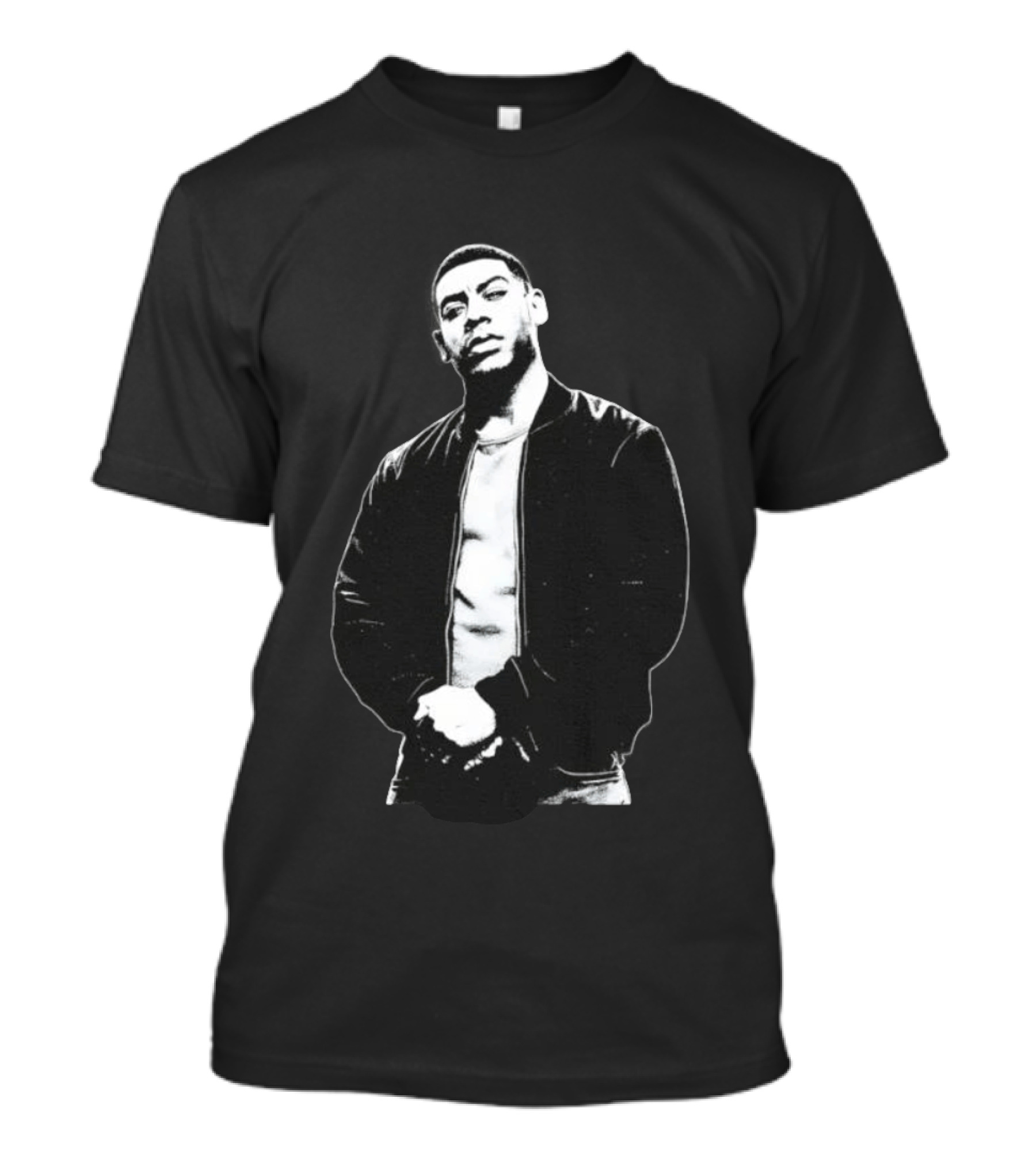 Joseph Sikora In Tommy Egan Power Bomber Jacket Outfit T-Shirt