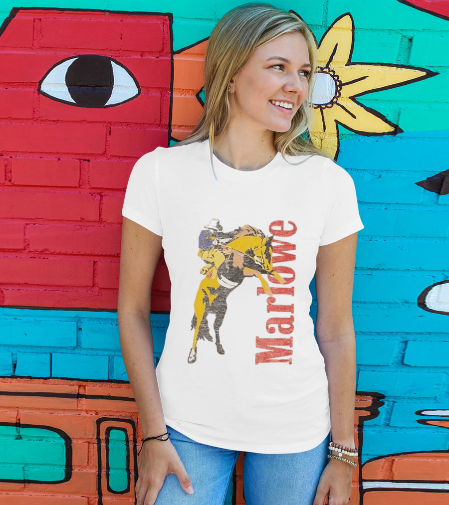 Marlowe Cowboy Horse Rider Western T-Shirt