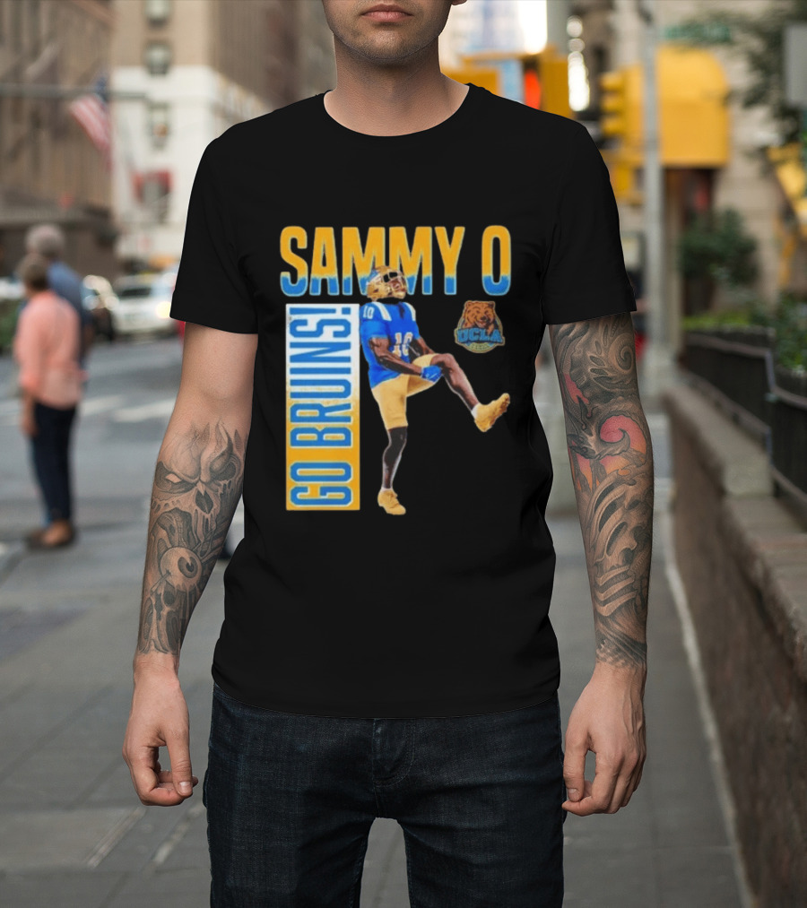 UCLA Bruins No 10 Sammy O Go Bruins College Football T-Shirt