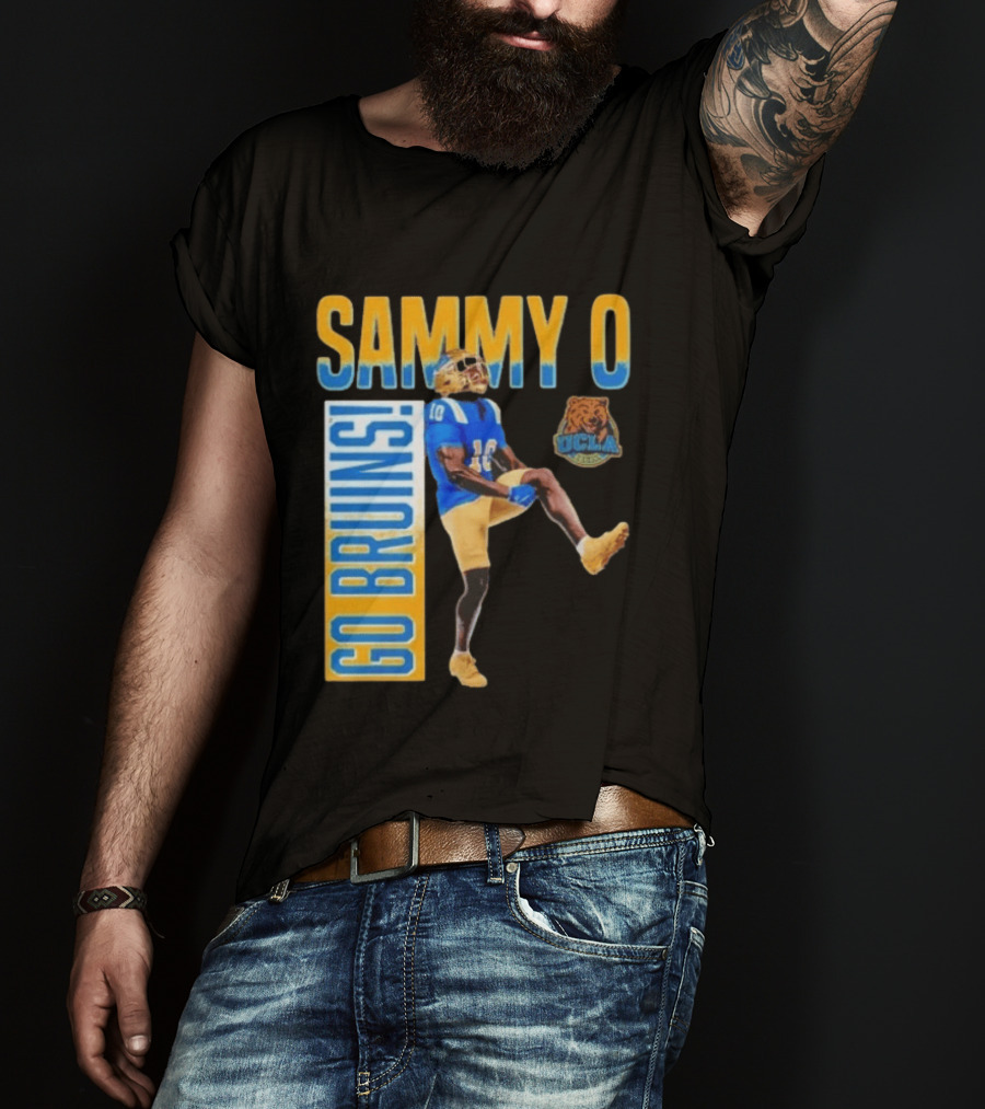 UCLA Bruins No 10 Sammy O Go Bruins College Football T-Shirt
