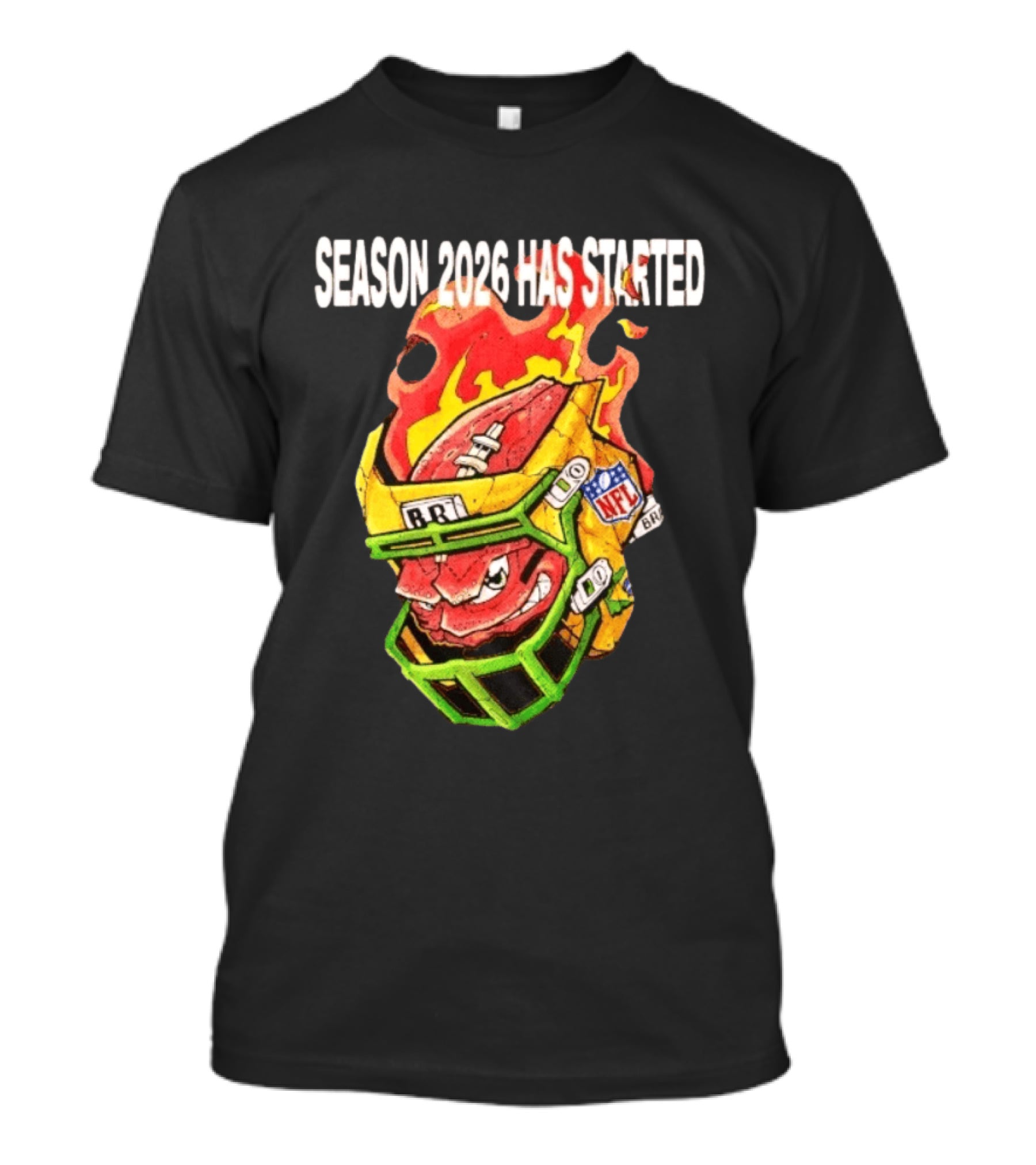 Season 2026 Has Started Football Sports Nfl Brb T-Shirt