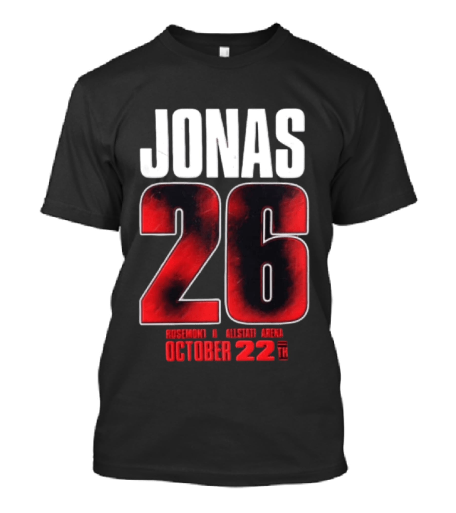 Jonas Brothers October 22 Rosemont Allstate Arena 2026 T-Shirt