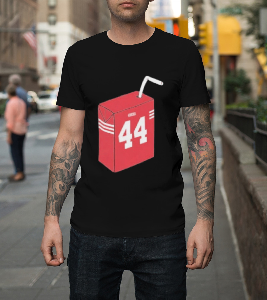 Kyle Juszczyk Juice Box Pack 44 San Francisco 49ers T-Shirt
