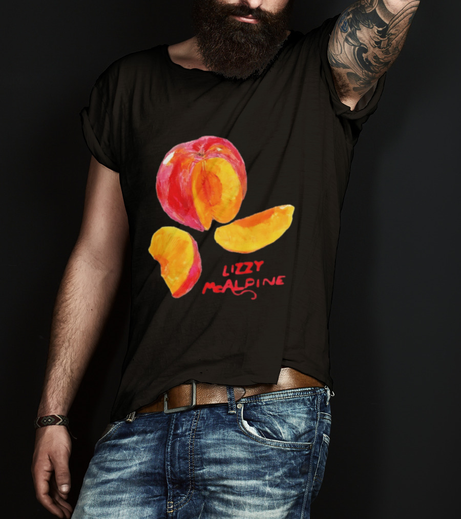 Lizzy McAlpine Peach Indie Folk Singer Songwriter T-Shirt