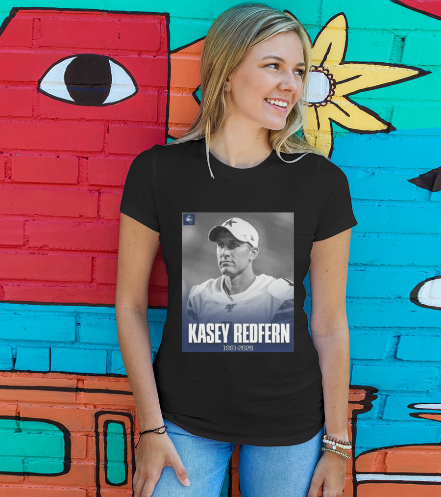 Kasey Redfern 1991 2026 R.I.P Cowboy T-Shirt