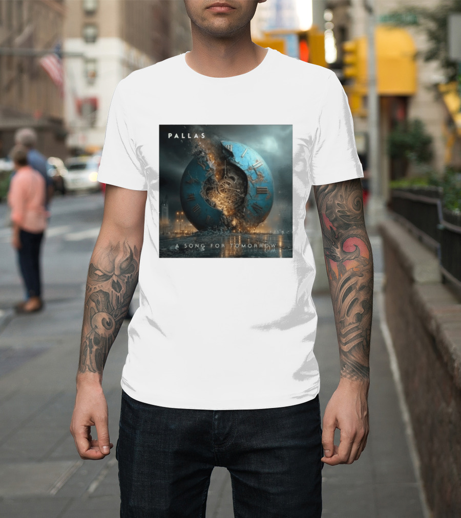Pallas A Song For Tomorrow Album Featuring Swansong With Alan Reed October Release T-Shirt