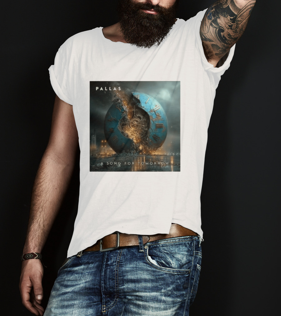 Pallas A Song For Tomorrow Album Featuring Swansong With Alan Reed October Release T-Shirt