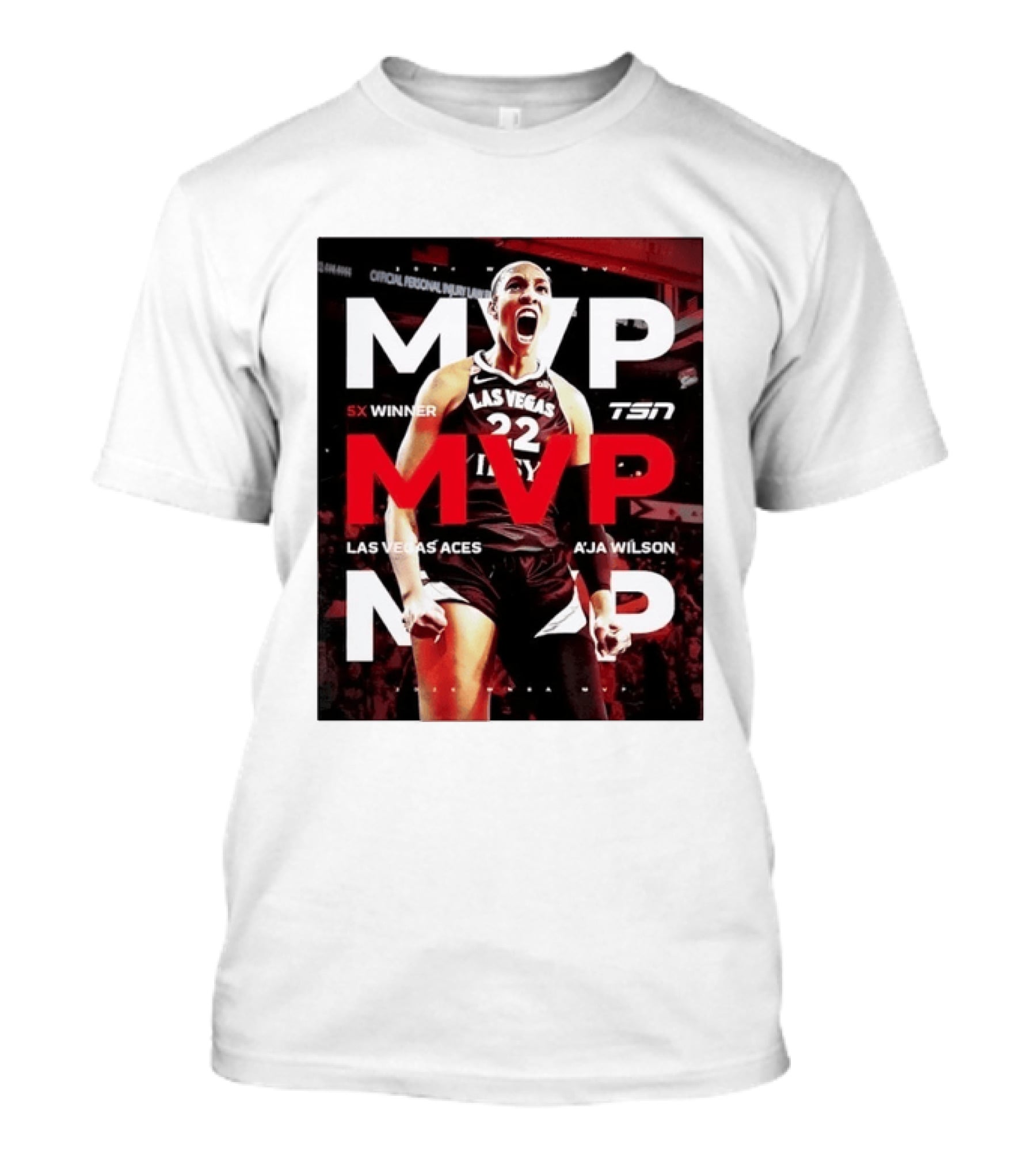 A’Ja Wilson Best Player In The Universe 2026 Las Vegas Aces T-Shirt