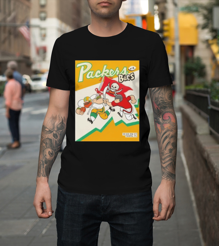 Packers Vs Bucs Game Day Tampa Bay Buccaneers T-Shirt