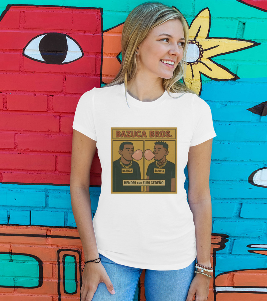 Bazuca Bros Hendri And Euri Cedeño Bubblegum Bazuca T-Shirt