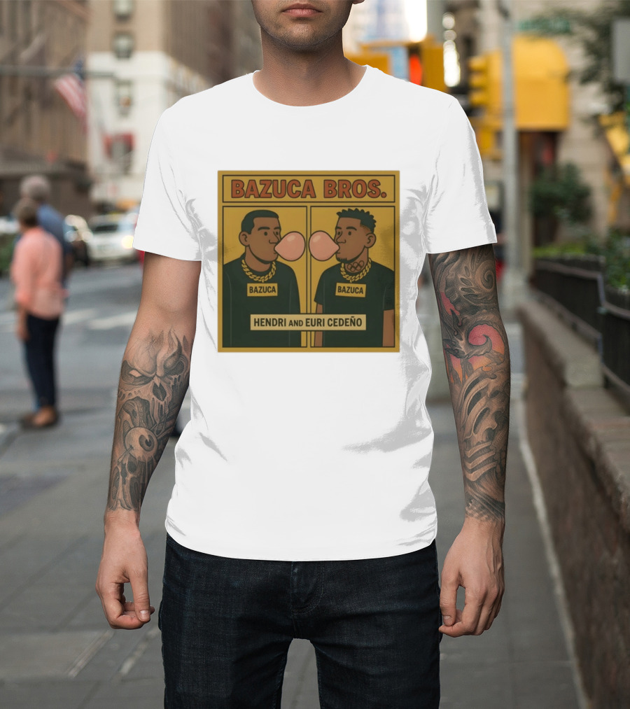 Bazuca Bros Hendri And Euri Cedeño Bubblegum Bazuca T-Shirt