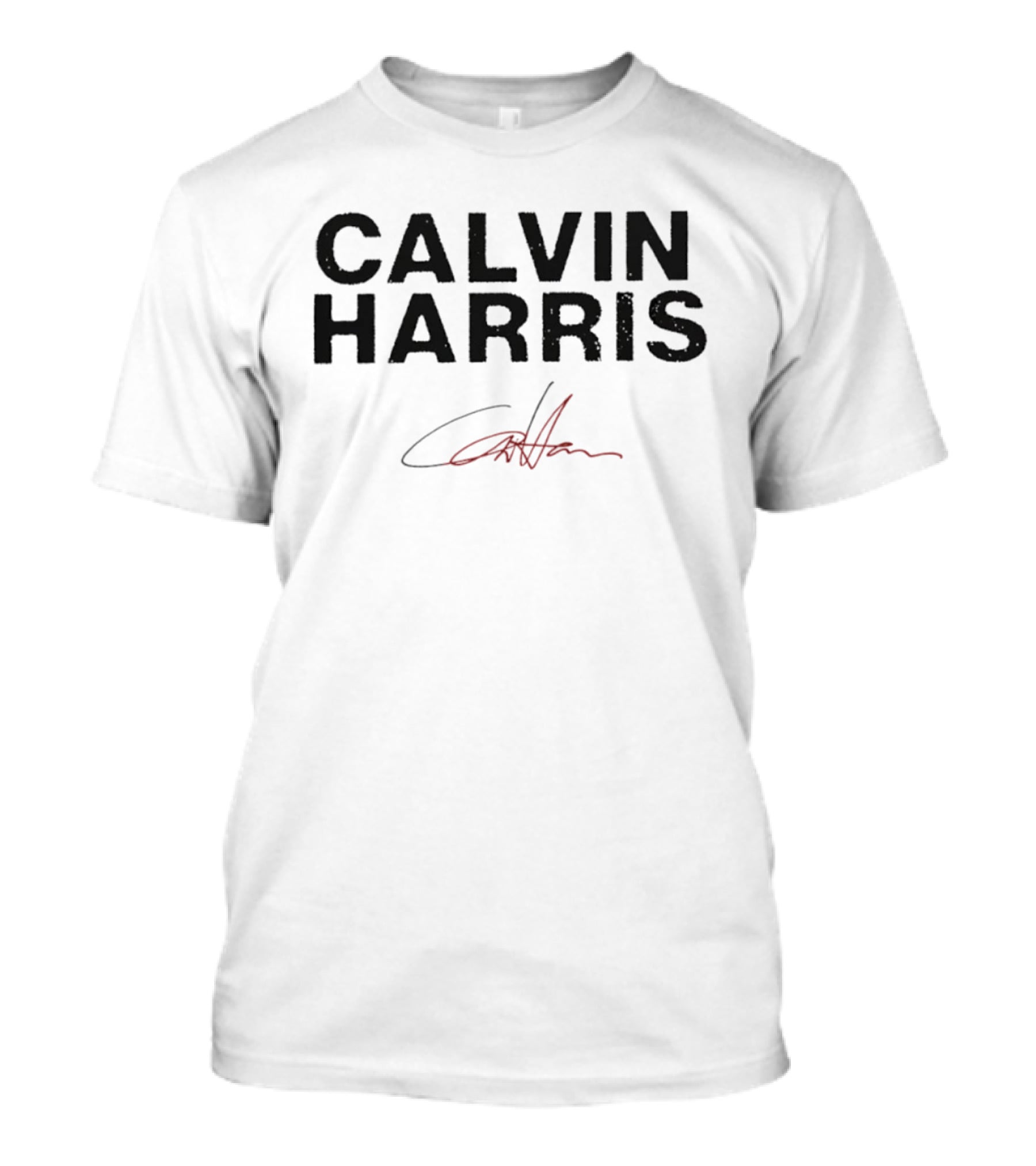 CALVIN HARRIS DJ Electronic Music Signature T-Shirt