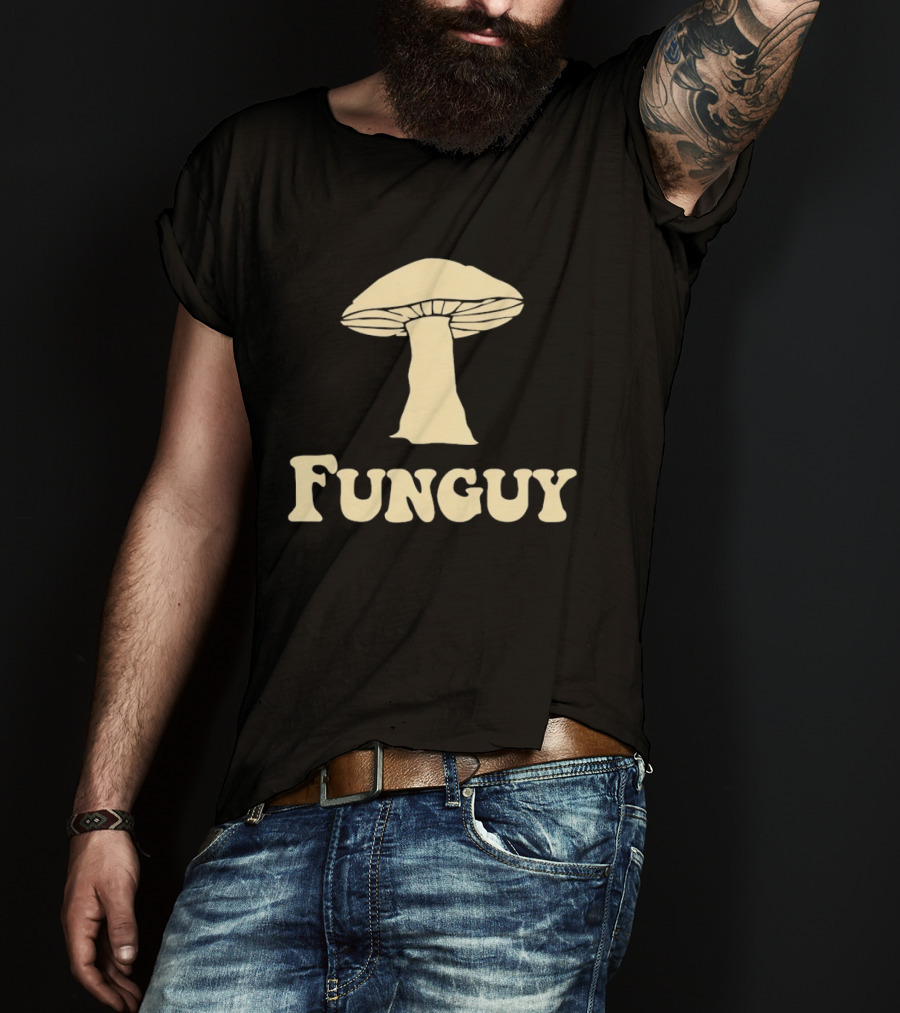 Funguy Mushroom Fungi Mycology Nature T-Shirt