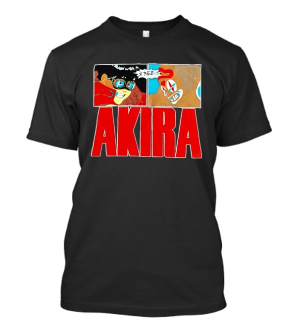 Akira Anime Manga Kaneda Joker Panels Japanese T-Shirt