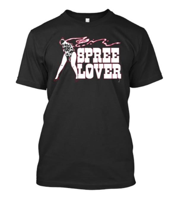 Spree Lover Bootleg Gun Girl Streetwear Vintage Aesthetic T-Shirt