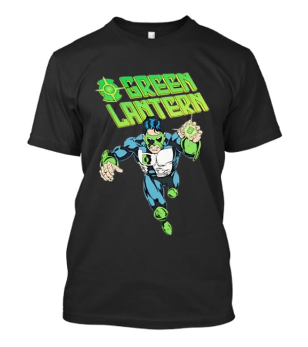 Green Lantern Comic Book Hero DC Comics Iconic Character Ring Power T-Shirt