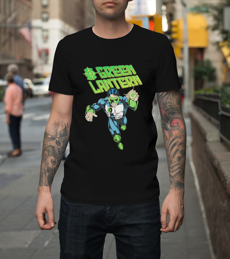Green Lantern Comic Book Hero DC Comics Iconic Character Ring Power T-Shirt