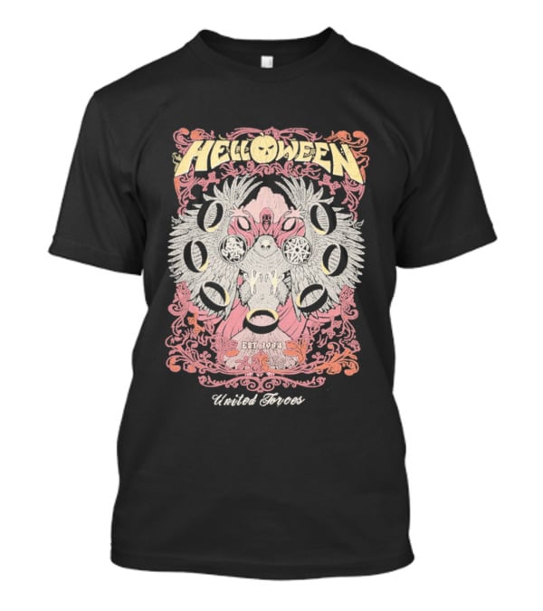 Helloween United Forces 1984 Tour Eagle T-Shirt