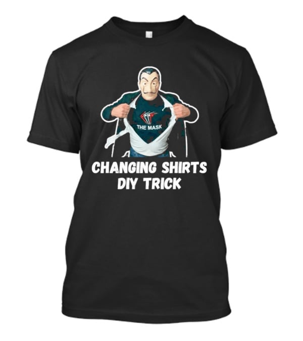 The Mask Changing DIY Trick T-Shirt